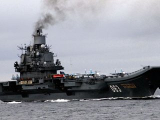 Российский авианосец «Адмирал Кузнецов»